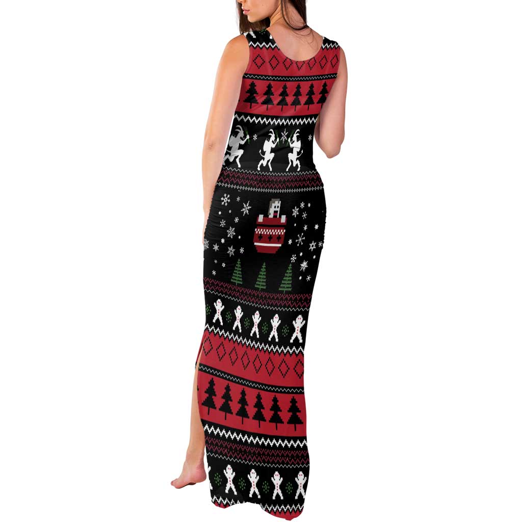 Merry Krampus Tank Maxi Dress Christmas Gifts - Wonder Print Shop