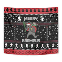 Merry Krampus Tapestry Christmas Gifts - Wonder Print Shop