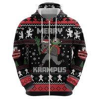 Merry Krampus Zip Hoodie Christmas Gifts - Wonder Print Shop