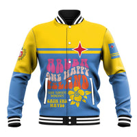 Aruba Baseball Jacket One Happy Island 2025 - Wonder Print Shop
