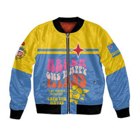 Aruba Bomber Jacket One Happy Island 2025 - Wonder Print Shop