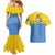 Aruba Couples Matching Mermaid Dress and Hawaiian Shirt One Happy Island 2025 - Wonder Print Shop
