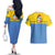 Aruba Couples Matching Off The Shoulder Long Sleeve Dress and Hawaiian Shirt One Happy Island 2025 - Wonder Print Shop