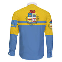 Aruba Family Matching Long Sleeve Bodycon Dress and Hawaiian Shirt One Happy Island 2025 - Wonder Print Shop