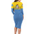 Aruba Family Matching Long Sleeve Bodycon Dress and Hawaiian Shirt One Happy Island 2025 - Wonder Print Shop
