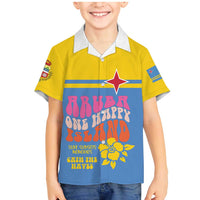 Aruba Family Matching Mermaid Dress and Hawaiian Shirt One Happy Island 2025 - Wonder Print Shop