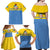 Aruba Family Matching Off Shoulder Maxi Dress and Hawaiian Shirt One Happy Island 2025 - Wonder Print Shop