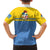 Aruba Family Matching Puletasi and Hawaiian Shirt One Happy Island 2025 - Wonder Print Shop