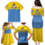 Aruba Family Matching Puletasi and Hawaiian Shirt One Happy Island 2025 - Wonder Print Shop
