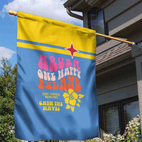 Aruba Garden Flag One Happy Island 2025 - Wonder Print Shop