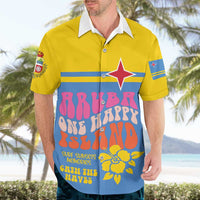 Aruba Hawaiian Shirt One Happy Island 2025 - Wonder Print Shop