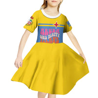 Aruba Kid Short Sleeve Dress One Happy Island 2025 - Wonder Print Shop