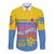Aruba Long Sleeve Button Shirt One Happy Island 2025 - Wonder Print Shop