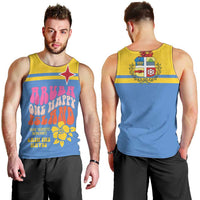 Aruba Men Tank Top One Happy Island 2025 - Wonder Print Shop