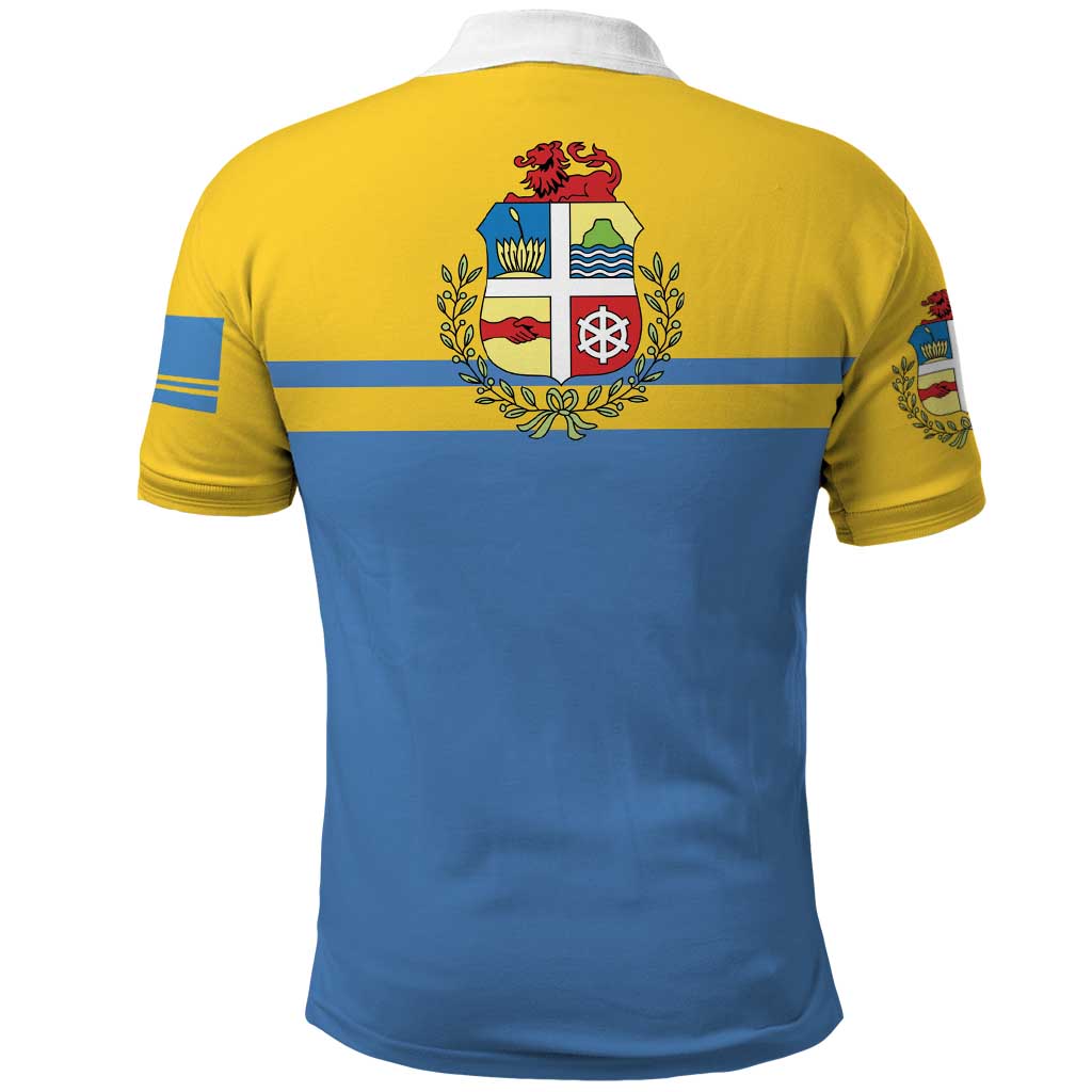 Aruba Polo Shirt One Happy Island 2025 - Wonder Print Shop