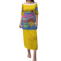 Aruba Puletasi One Happy Island 2025 - Wonder Print Shop