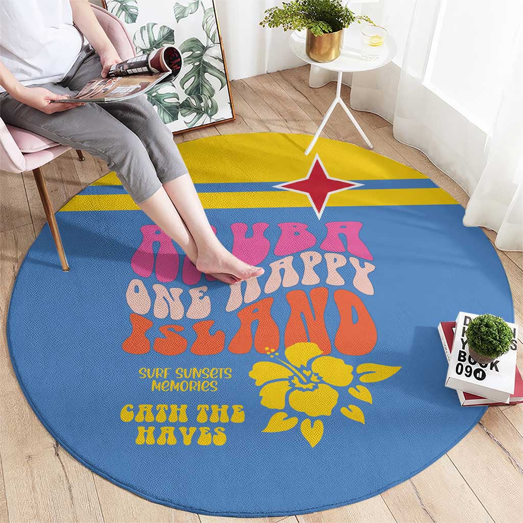 Aruba Round Carpet One Happy Island 2025