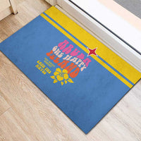 Aruba Rubber Doormat One Happy Island 2025 - Wonder Print Shop