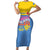Aruba Short Sleeve Bodycon Dress One Happy Island 2025 - Wonder Print Shop