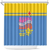 Aruba Shower Curtain One Happy Island 2025