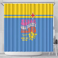 Aruba Shower Curtain One Happy Island 2025