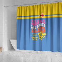 Aruba Shower Curtain One Happy Island 2025