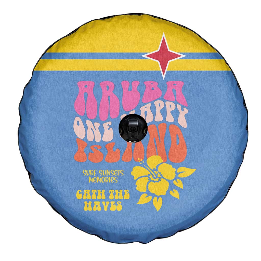 Aruba Spare Tire Cover One Happy Island 2025 - Wonder Print Shop