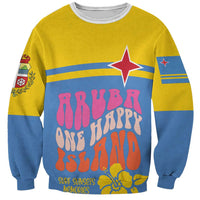 Aruba Sweatshirt One Happy Island 2025 - Wonder Print Shop