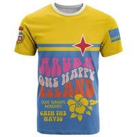 Aruba T Shirt One Happy Island 2025 - Wonder Print Shop