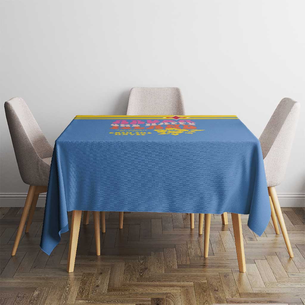 Aruba Tablecloth One Happy Island 2025 - Wonder Print Shop