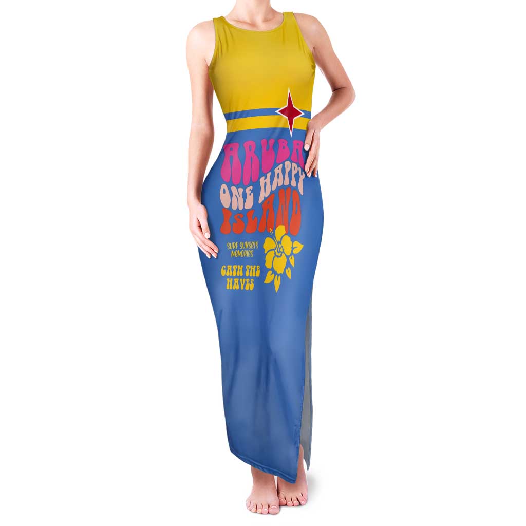 Aruba Tank Maxi Dress One Happy Island 2025 - Wonder Print Shop
