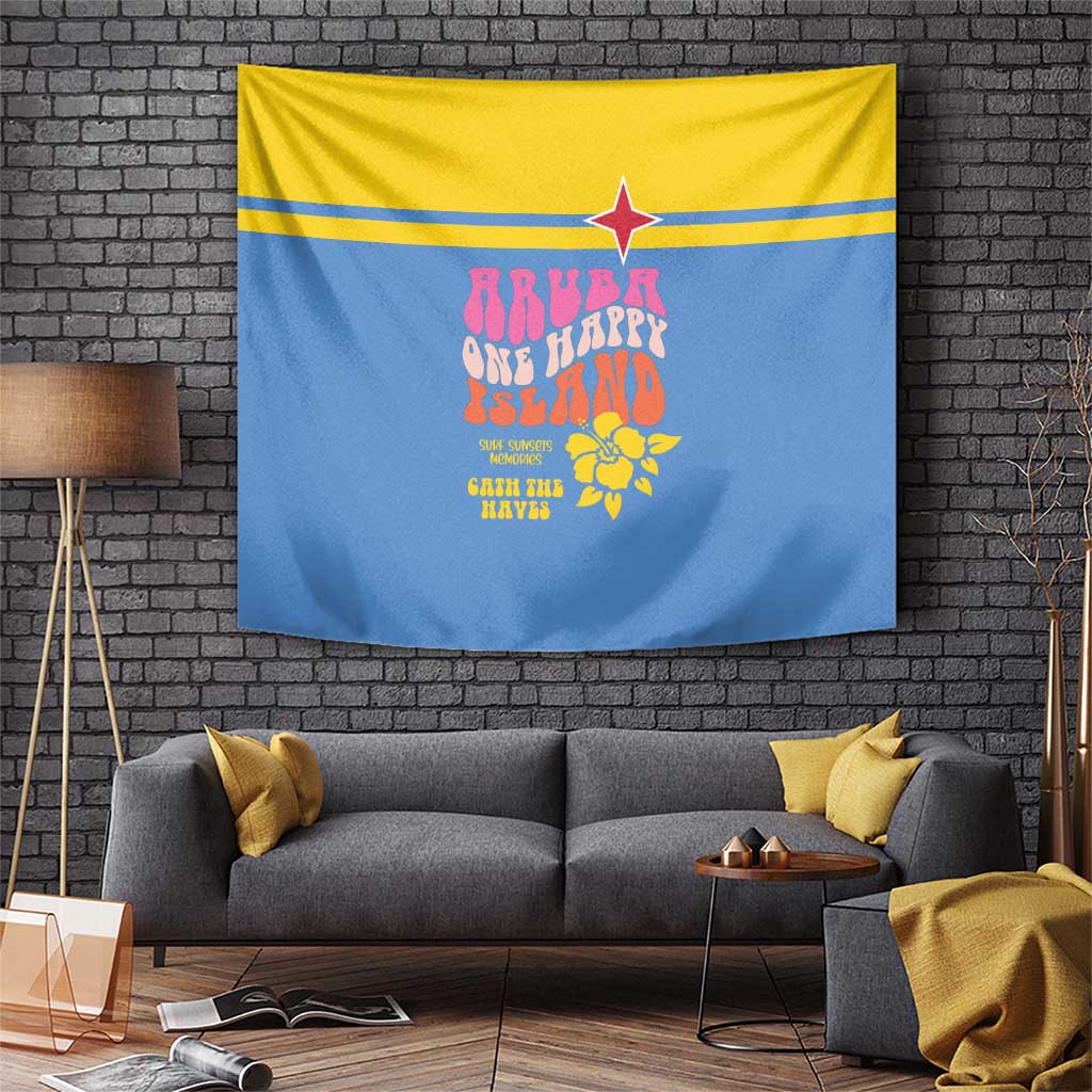 Aruba Tapestry One Happy Island 2025 - Wonder Print Shop