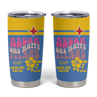 Aruba Tumbler Cup One Happy Island 2025 - Wonder Print Shop