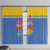 Aruba Window Curtain One Happy Island 2025 - Wonder Print Shop