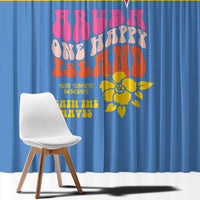 Aruba Window Curtain One Happy Island 2025 - Wonder Print Shop