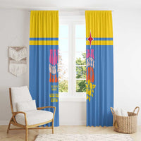 Aruba Window Curtain One Happy Island 2025 - Wonder Print Shop