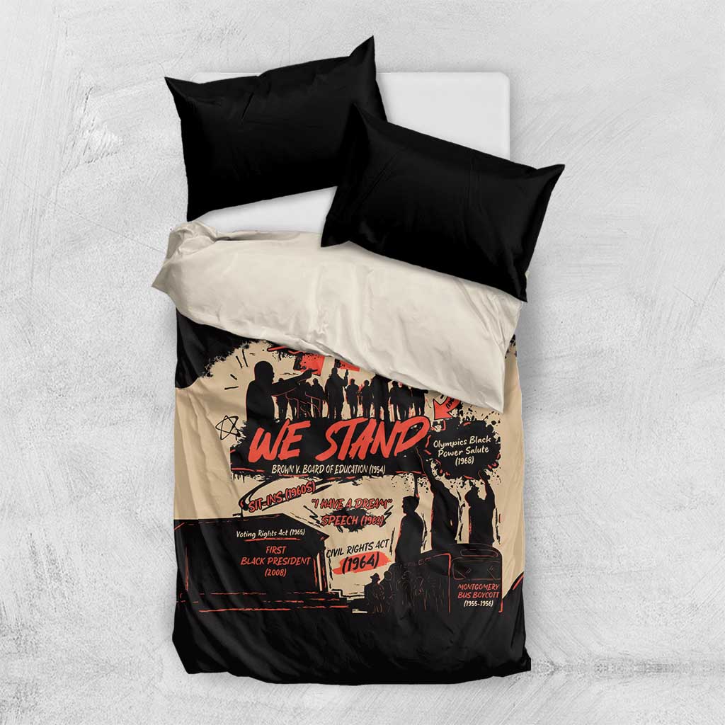 Together We Stand Bedding Set African American - Wonder Print Shop