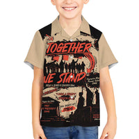 Together We Stand Family Matching Summer Maxi Dress and Hawaiian Shirt African American - Wonder Print Shop