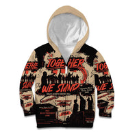Together We Stand Kid Hoodie African American - Wonder Print Shop