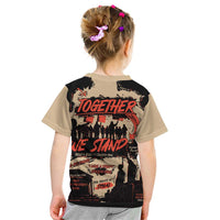 Together We Stand Kid T Shirt African American - Wonder Print Shop