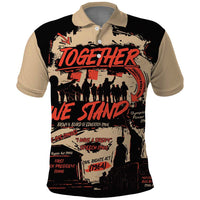Together We Stand Polo Shirt African American - Wonder Print Shop