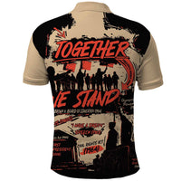 Together We Stand Polo Shirt African American - Wonder Print Shop