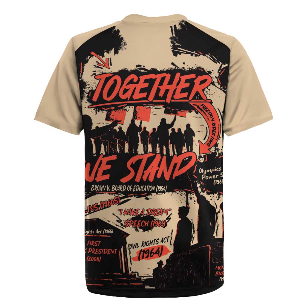 Together We Stand Rugby Jersey African American - Wonder Print Shop