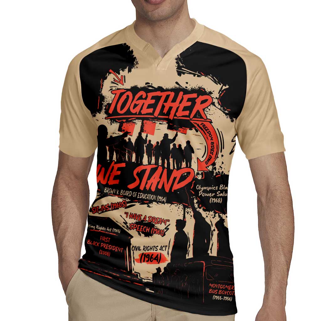 Together We Stand Rugby Jersey African American - Wonder Print Shop