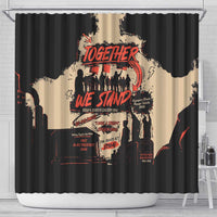 Together We Stand Shower Curtain African American