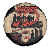 Together We Stand Spare Tire Cover African American - Wonder Print Shop