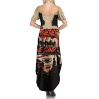 Together We Stand Summer Maxi Dress African American - Wonder Print Shop