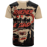 Together We Stand T Shirt African American - Wonder Print Shop