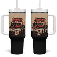 Together We Stand Tumbler With Handle African American - Wonder Print Shop