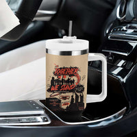 Together We Stand Tumbler With Handle African American - Wonder Print Shop